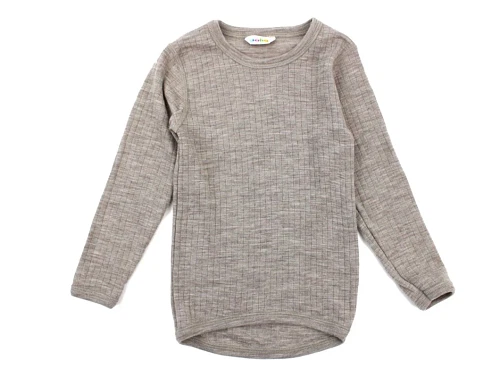 Joha sesame melange bluse merinould